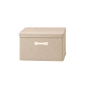 SOGA (35x28x18cm) Khaki 18L Fabric Storage Box Organizer