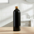 Black Screw Top Bottle – 500 ml Refillable Storage
