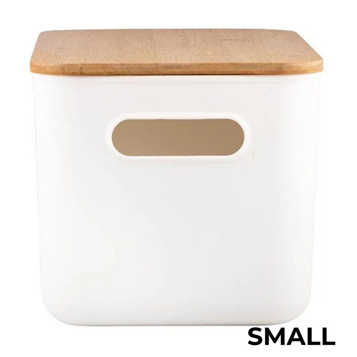 Plastic & Bamboo Storage Containers – Multi-Purpose Organisers