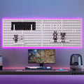 Pegboard Wall Organiser Kit with 4 Modular Panels & 19 Accessories