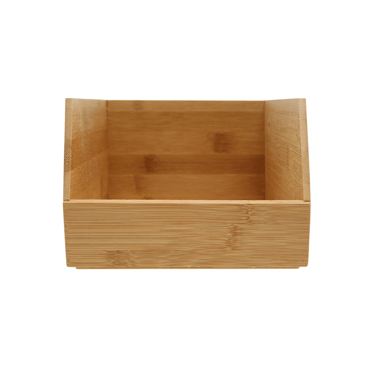 Bamboo Stackable Basket – Space-Saving Kitchen Organisation