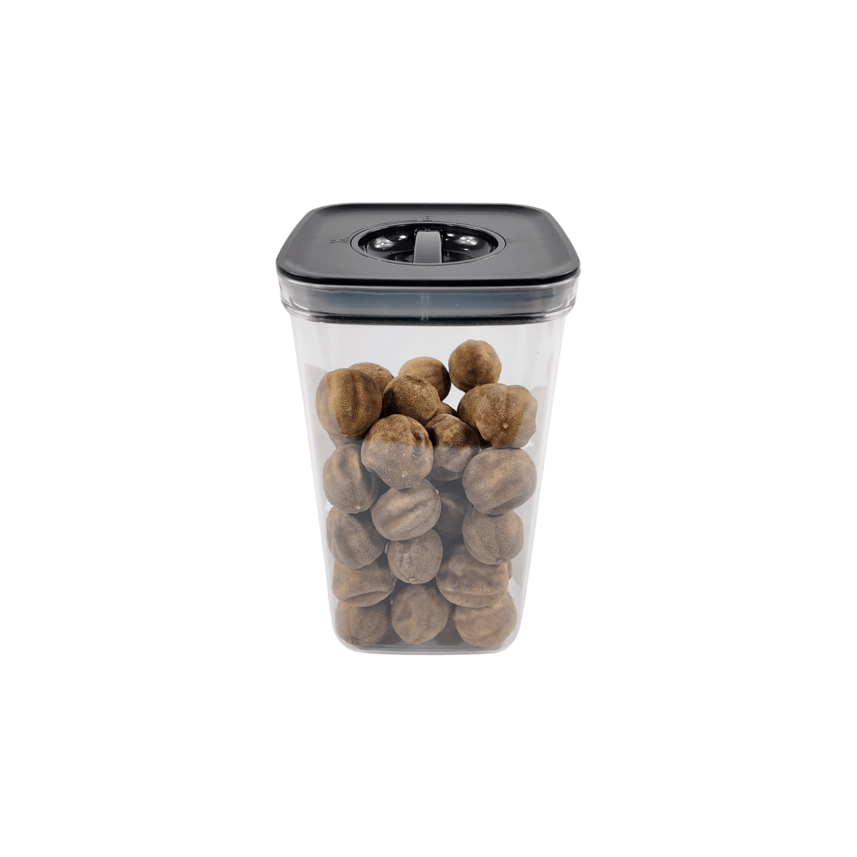 Black Airtight Container with Twist Lock – 2100ml