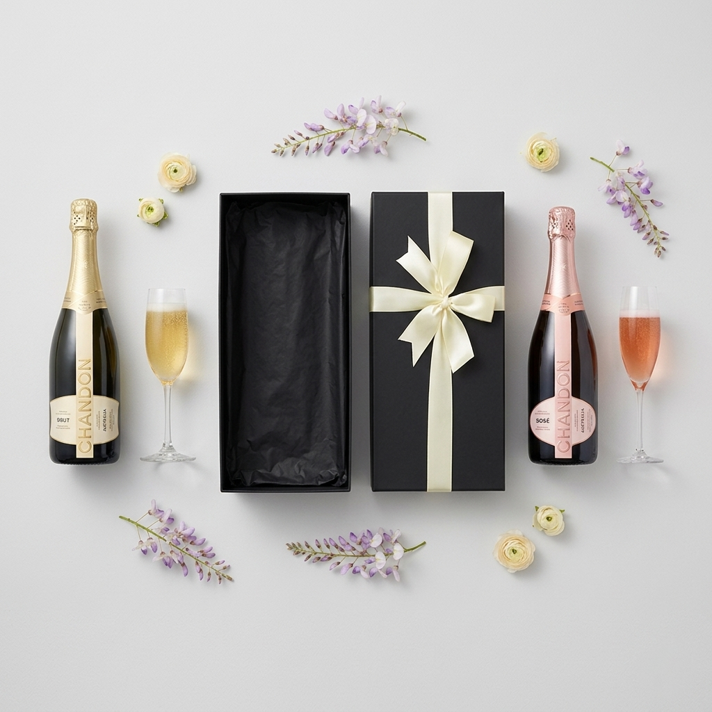 Chandon Gift Box - Chandon Brut & Chandon Rose 750ml