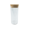 Glass Storage Jars with Cork Lid – 410ml