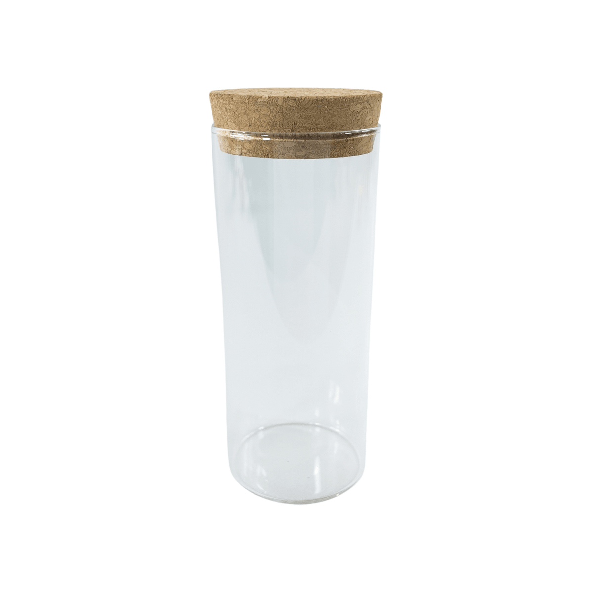 Glass Storage Jars with Cork Lid – 410ml