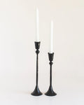 Gemini Hand Forged Iron Candlestands