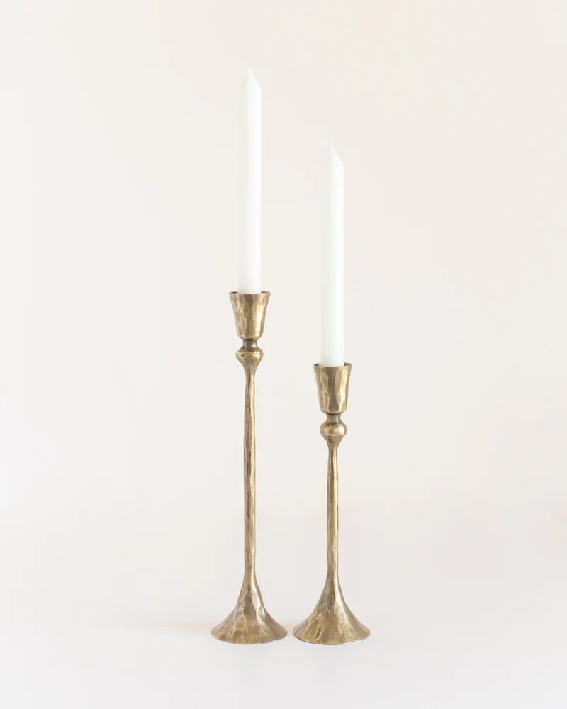 Gemini Hand Forged Iron Candlestands