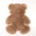 Luxurious Bear Rug Super Soft Carpet - Brown, 120x160cm