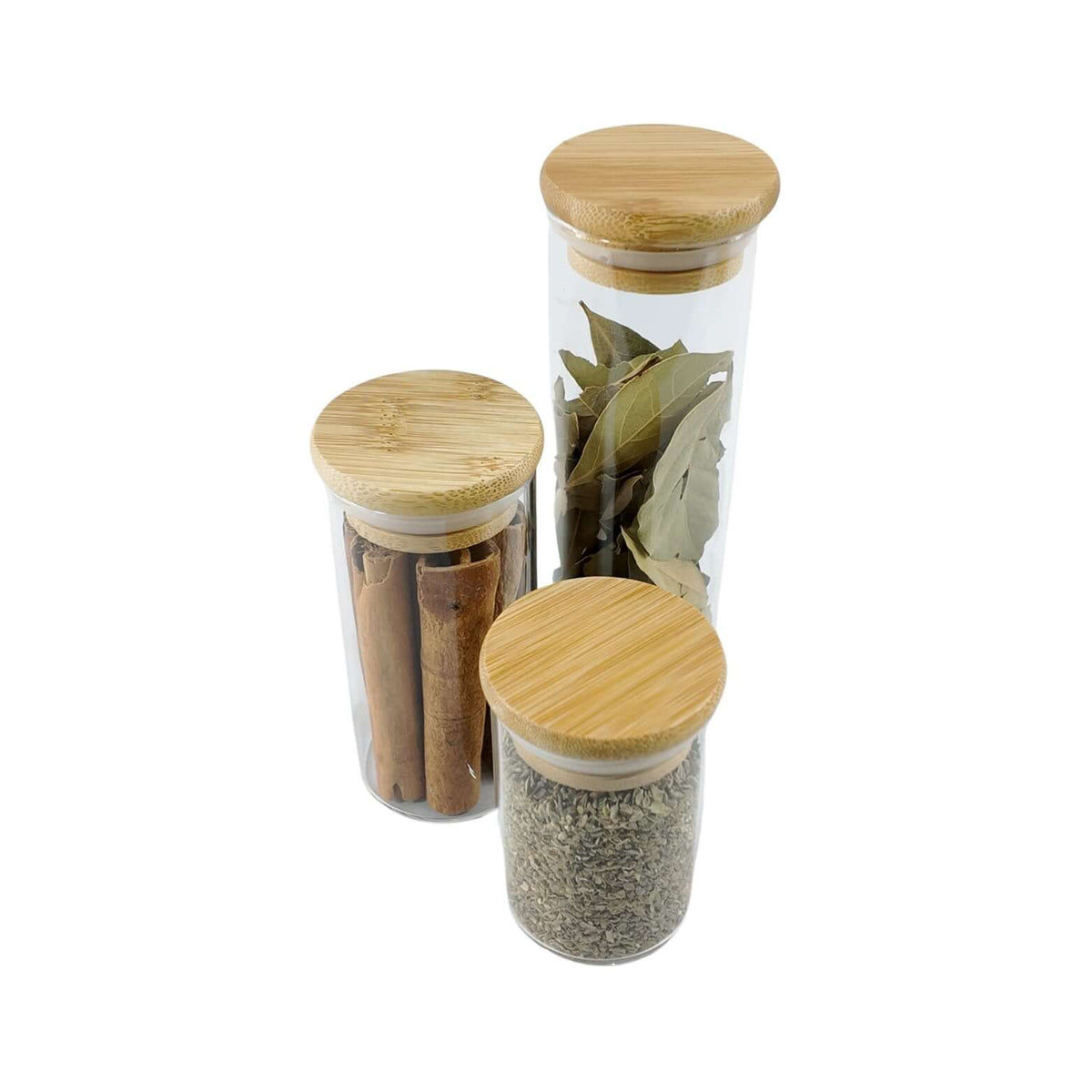 Spice Jar with Bamboo Lid - 120ml