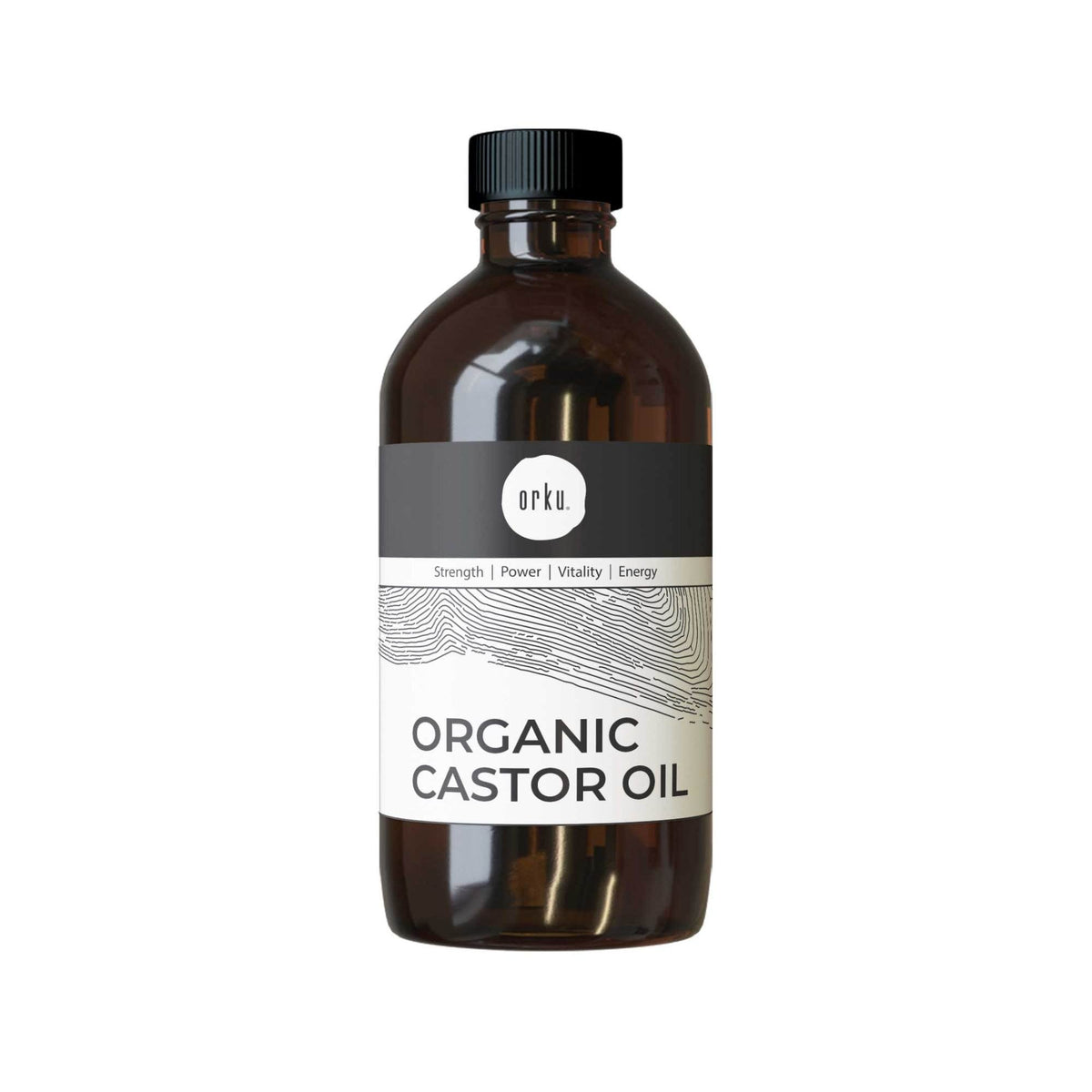 Orku Organic Castor Oil - Hexane Free Cold Pressed