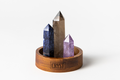 Sagittarius Crystal Trio - Smoky Quartz, Amethyst + Sodalite-3