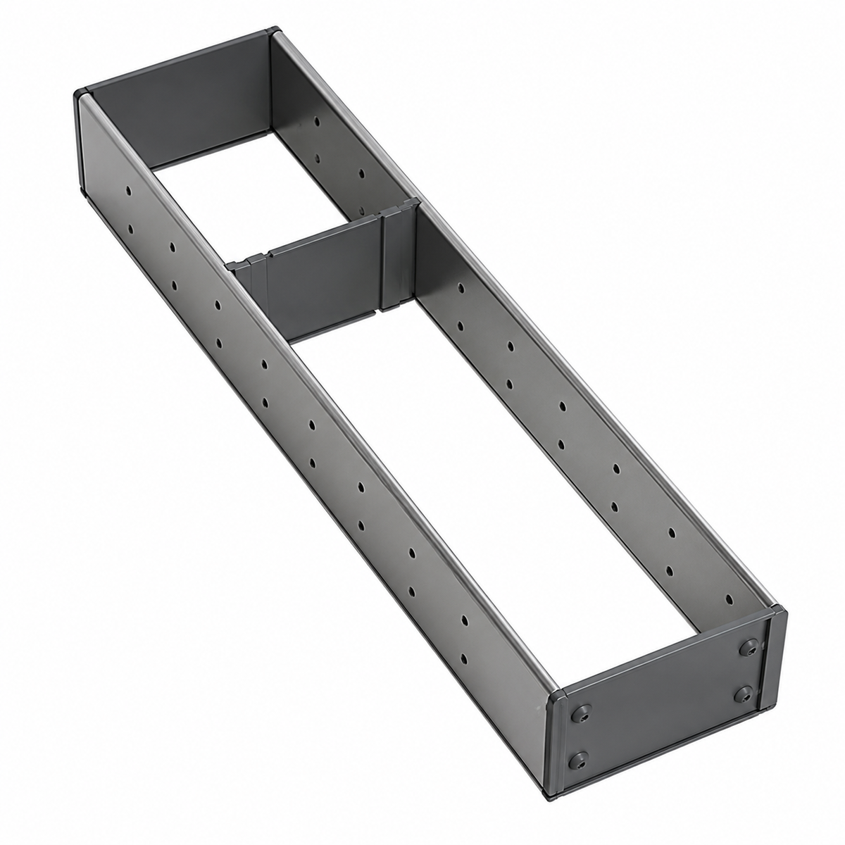 Stainless Steel Utensil Organiser – Double Compartment Holder