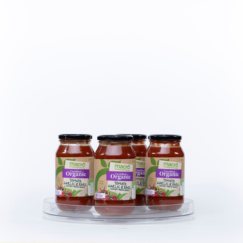 Short Round Clear Rotating Tray - Lazy Susan