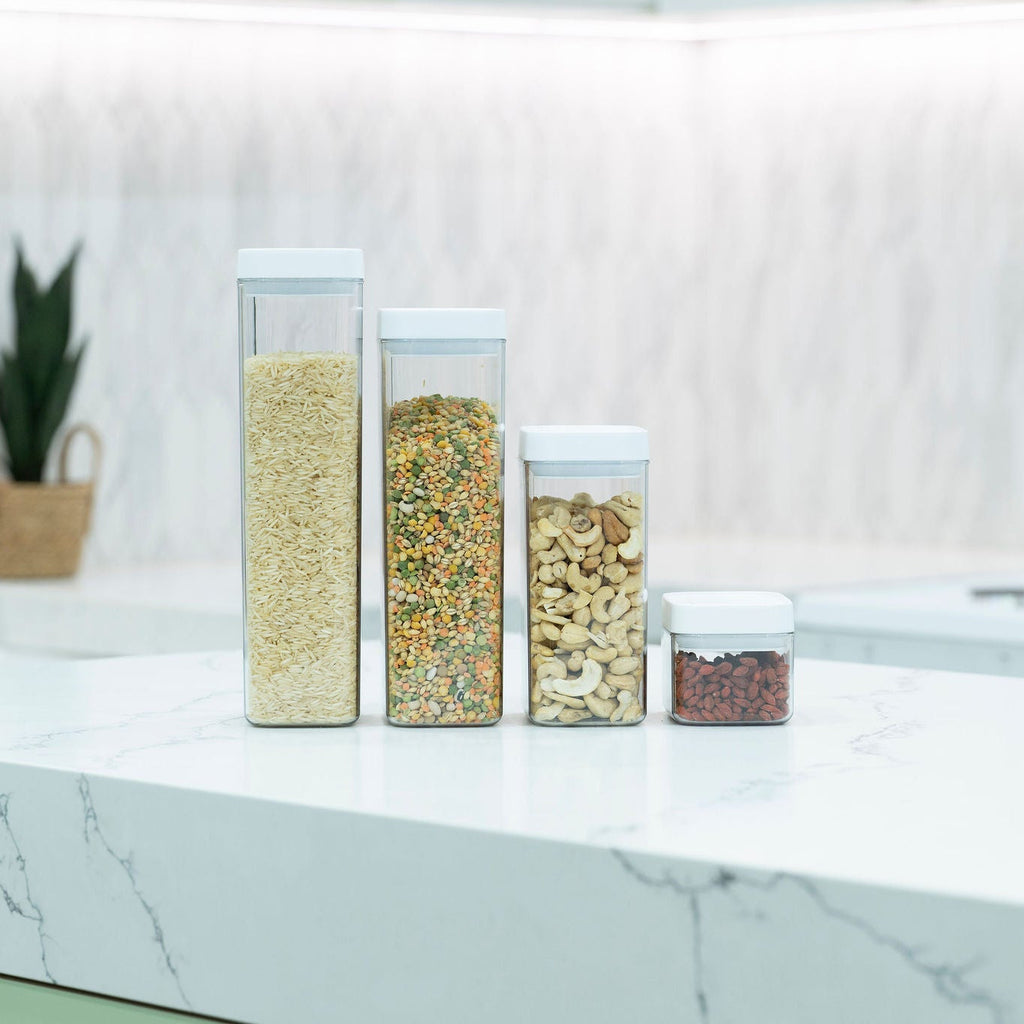 Elegant White Airtight Container – 1600ML