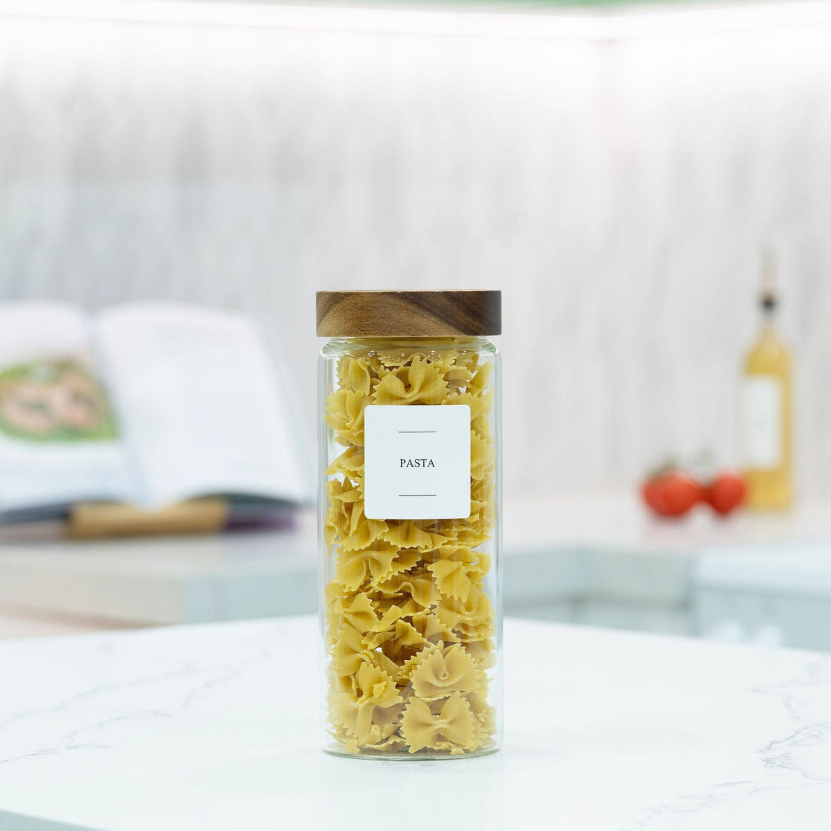 Acacia Screw On  Glass Jar – 2500ml