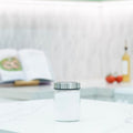 Glass Storage Jars with Lids, 750ml Stainless Steel
