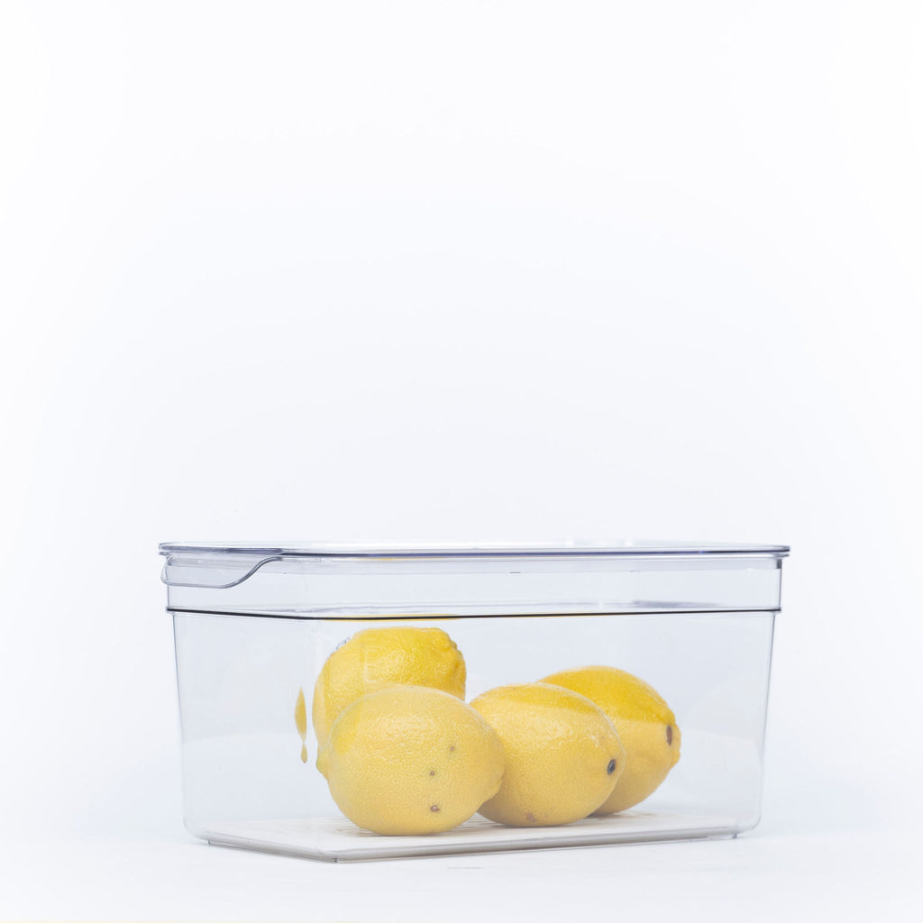 Clear Fridge Organiser with Lid