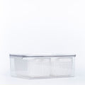 Fridge Storage Container with Double Basket