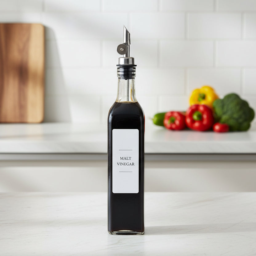 Clear Oil & Vinegar Bottle – 500 ml