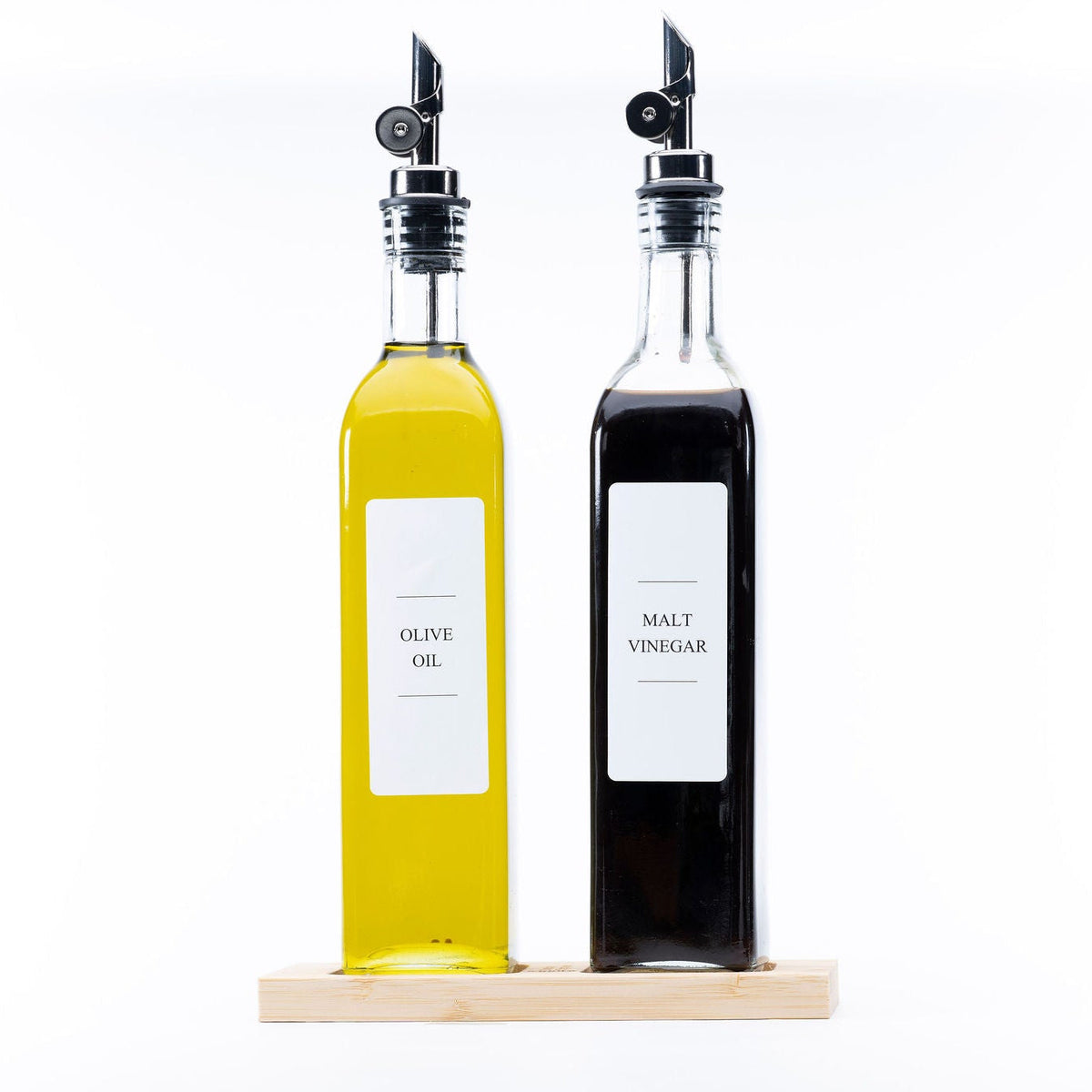 Clear Oil & Vinegar Bottle – 500 ml