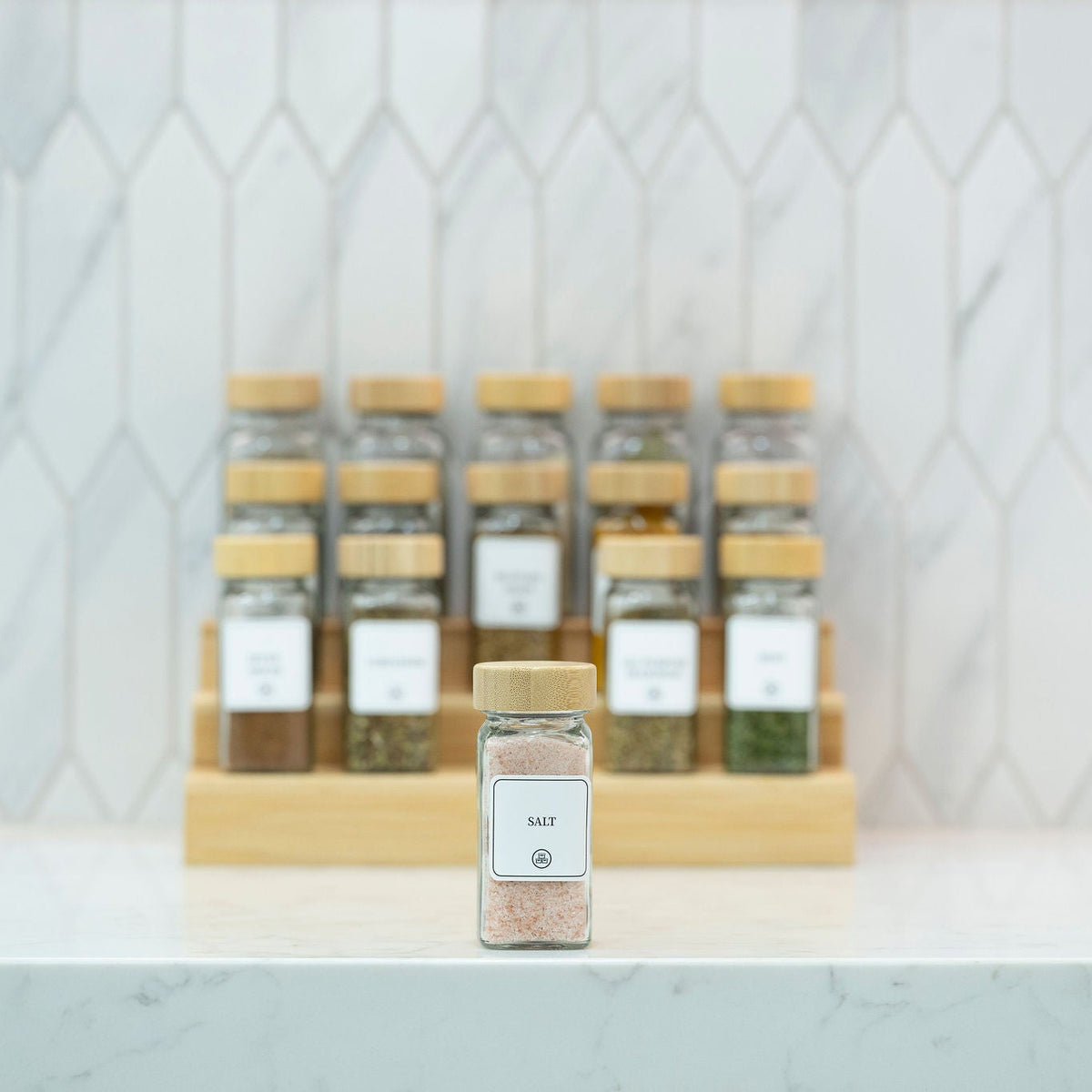 Bamboo Shaker Spice Jar – 120 ml