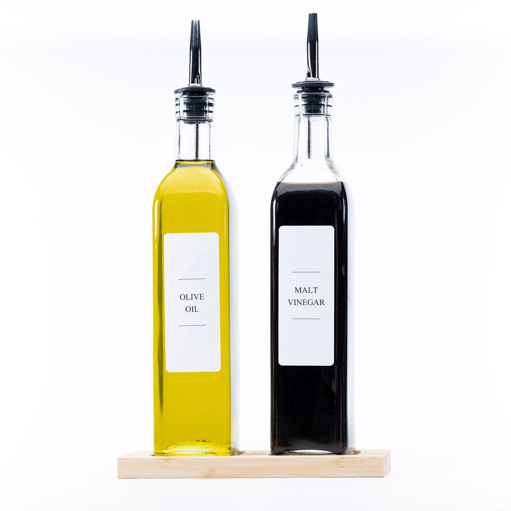 Clear Oil & Vinegar Bottle – 500 ml