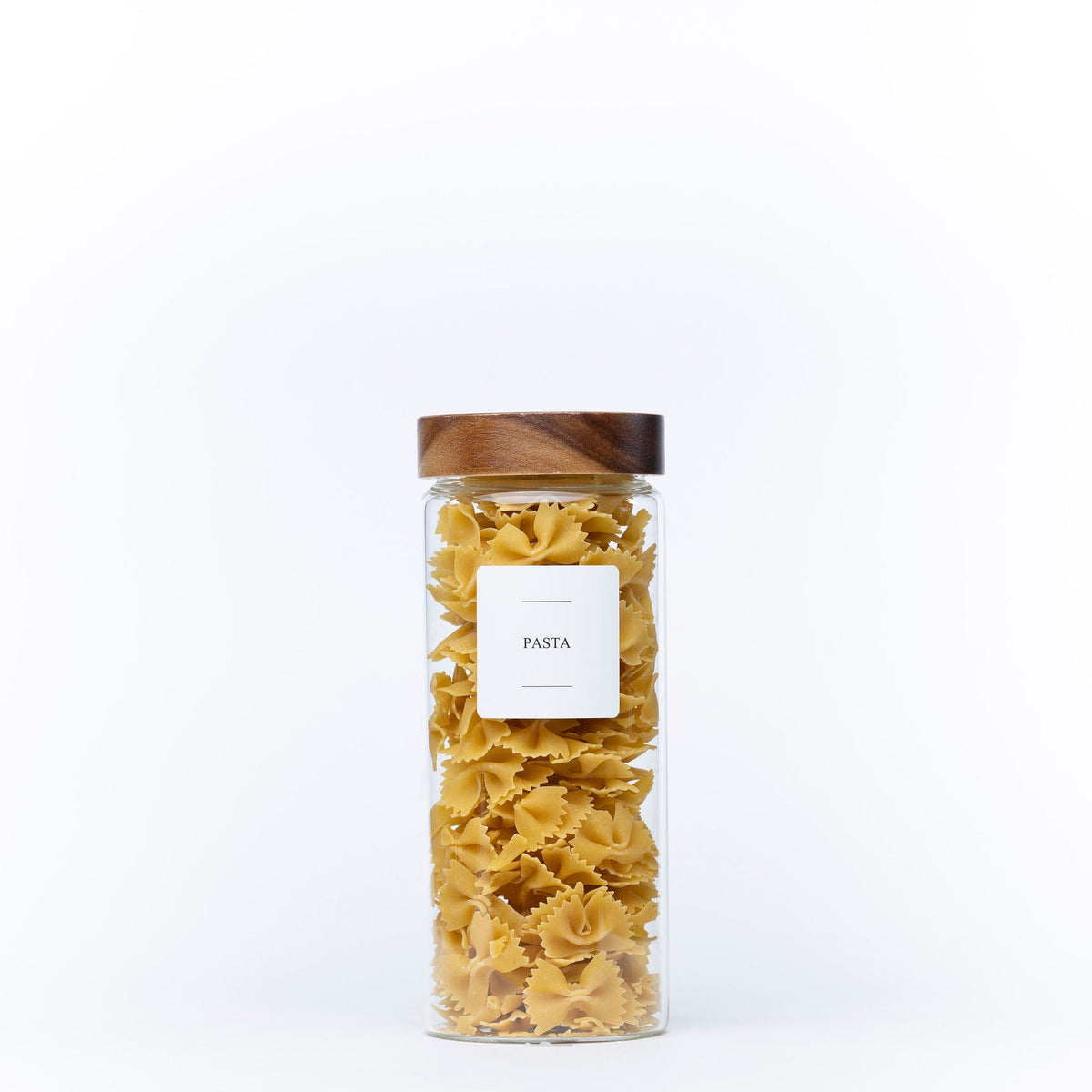 Acacia Screw On  Glass Jar – 2500ml
