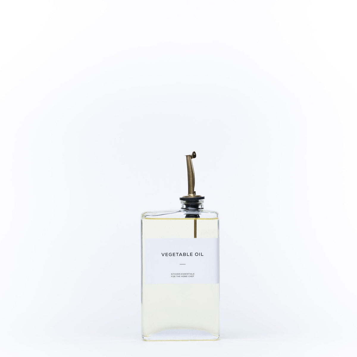Glass Oil & Vinegar Book Bottle – 350ml Dispenser
