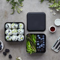 Monbento Mb Square Bento Box - Black Onyx