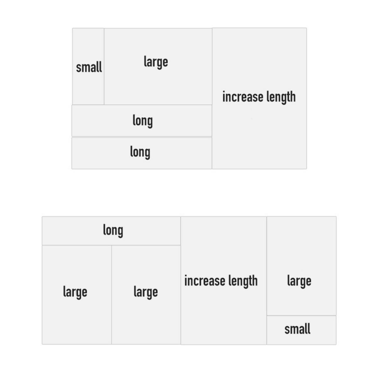 Clear Drawer Organisers – 5 Modular Sizes Available