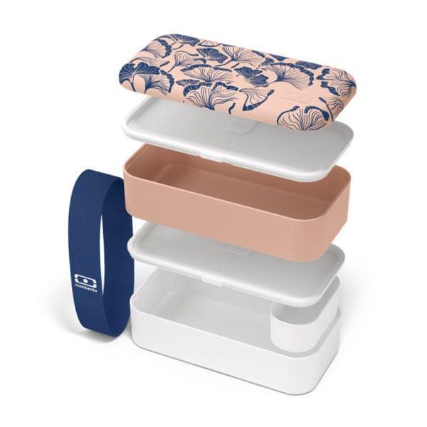 Monbento Original Graphic 1L Lunch Bento Box-Ginkgo Ginkgo