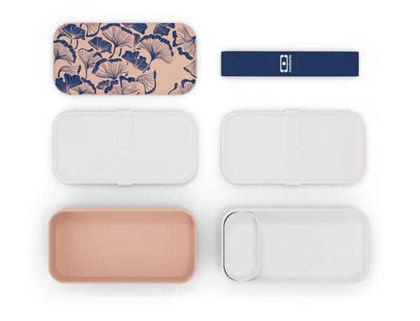 Monbento Original Graphic 1L Lunch Bento Box-Ginkgo Ginkgo