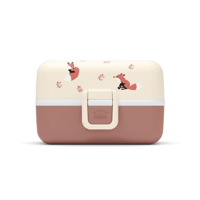 Monbento Tresor Graphic Kids's Bento Box- Cinnamon Fox Cinnamon Fox